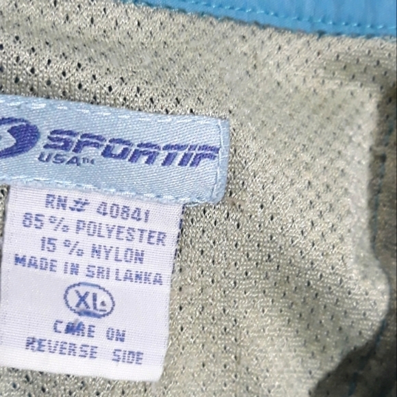 Sportif USA Long-Sleeve Button Down Jogging Outdoor Shirt Size XL - Picture 7 of 9